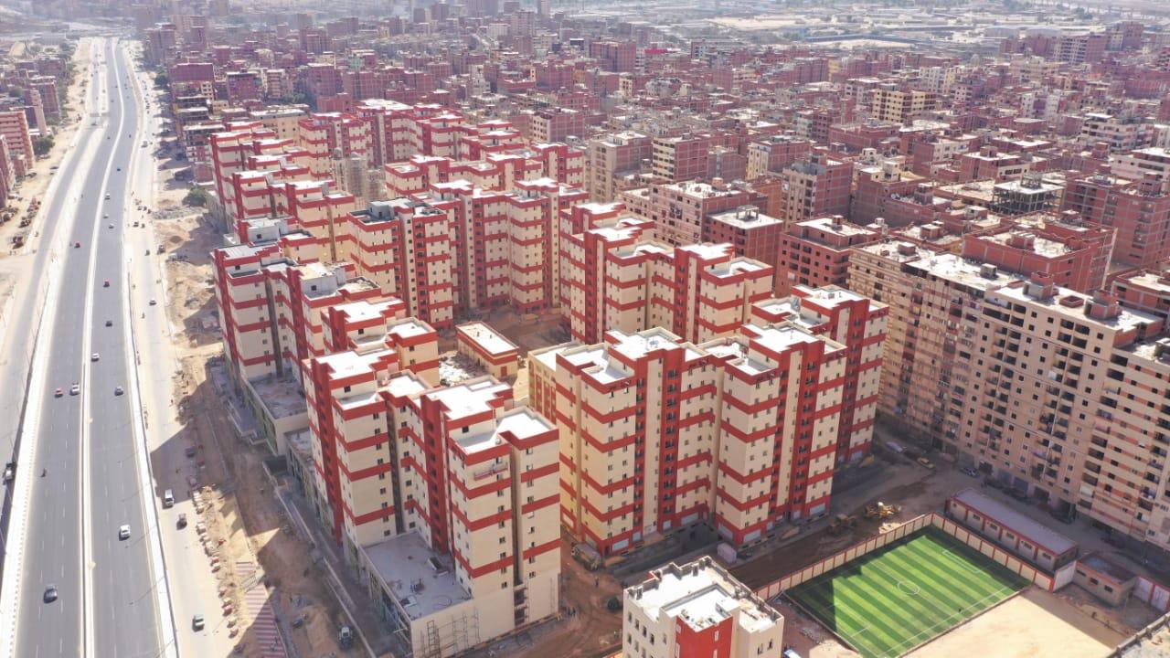 أعمال بناء عدد 3 أبراج بمشروع الاسكان الاجتماعى ( أهالينا 2 )